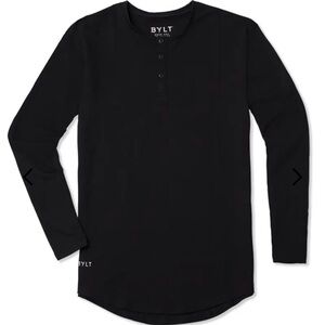 BYLT Men’s drop cut Henley
